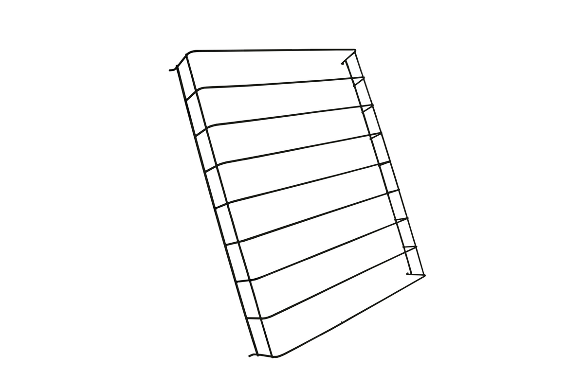 Flaschenteiler / Schwarz / für 7526.0015 / 535 × 386 mm / 7526.9020 / Combisteel