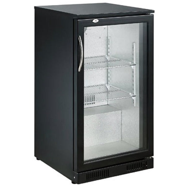 Combisteel Barkühler Schwarz / 1 Tür / 98 Liter