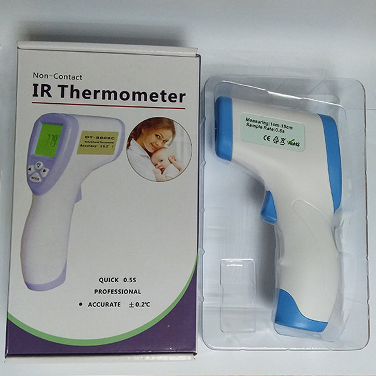 Kontaktloses Infrarot-Thermometer / Körper 32 bis 43 °C / Objekt 0 bis 60 °C / Combisteel