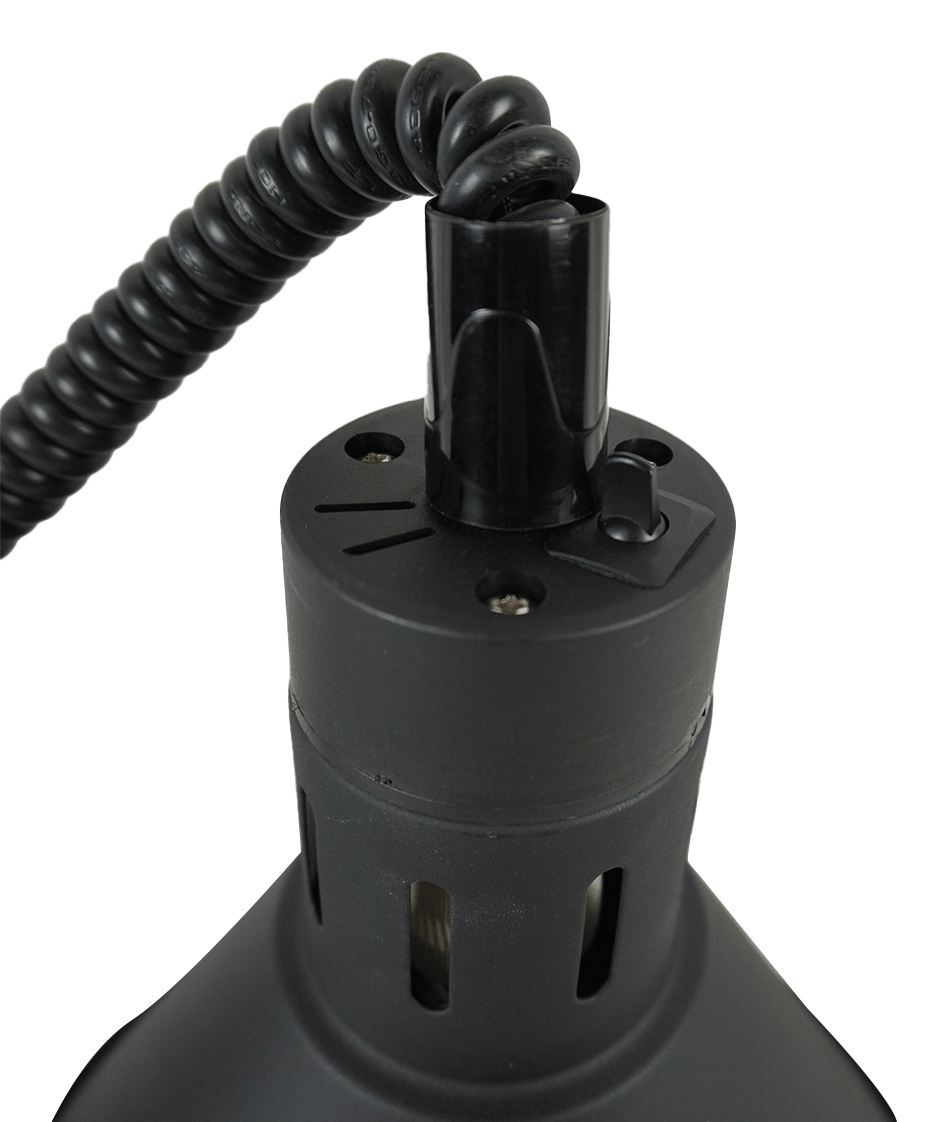 Hänge-Wärmelampe / CH-02 / Schwarz / Ø 275 mm / 0,25 kW / 230 V / Combisteel