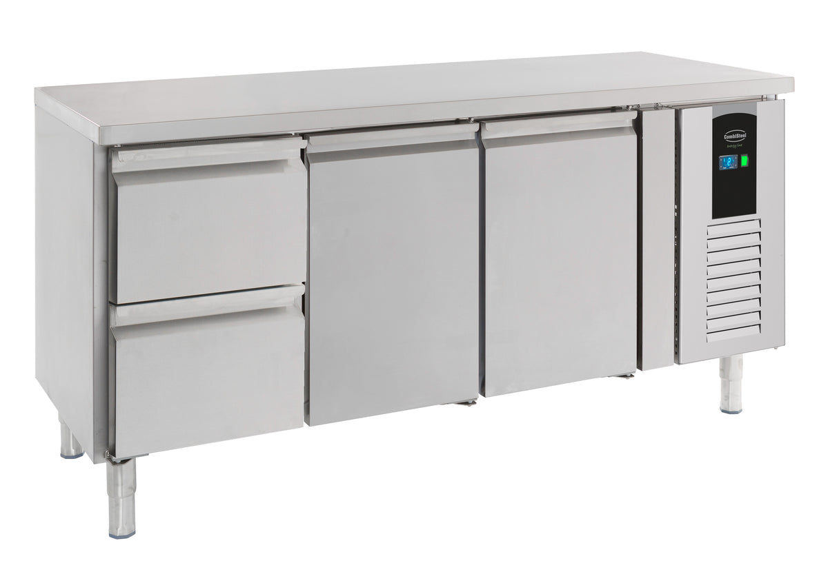 Kühltisch Energy Line / 2 Türen + 2 Schubladen / 291 L / Combisteel