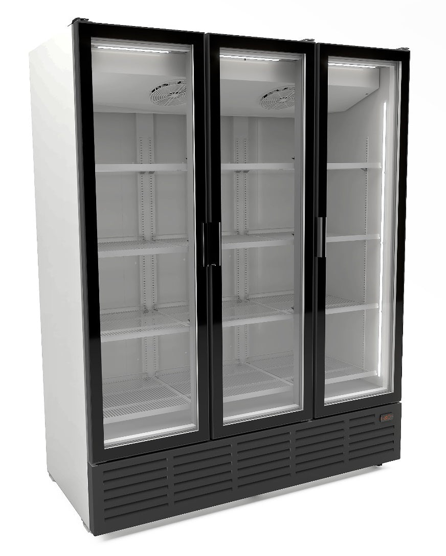 İçecek Soğutucusu 3 Cam Kapılı 1560 Litre Beyaz