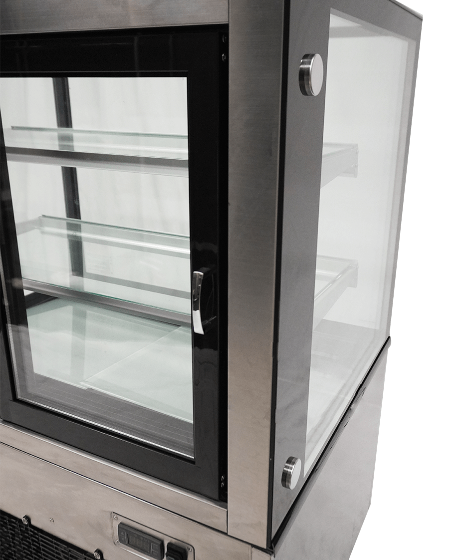 Kühlvitrine für Kuchen und Snacks 270 L