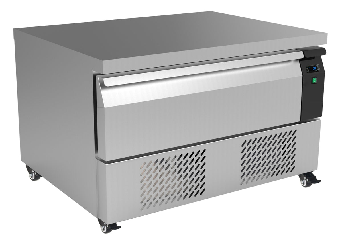 Kühl- / Tiefkühltisch umschaltbar / 2X 1 / 1GN / 1 Schublade / 78 L / Combisteel