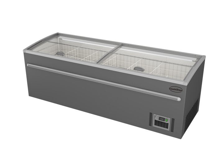 Supermarkt-Tiefkühltruhe 1040 L mit Glas-Schiebedeckel / Combisteel