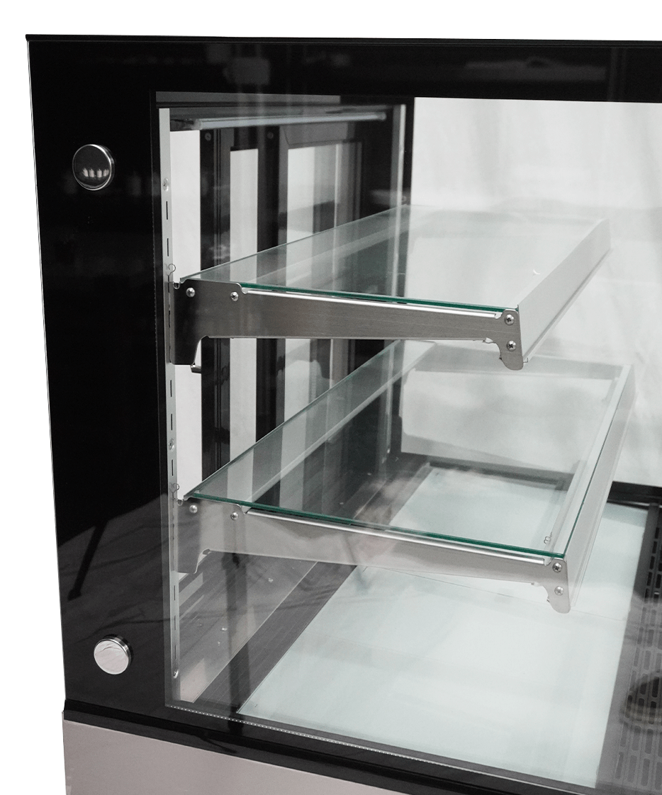 Kühlvitrine für Kuchen und Snacks 270 L