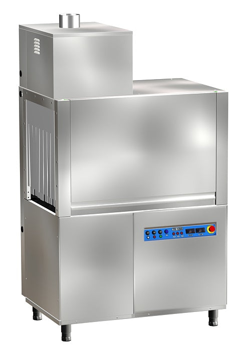 Korbtransportspülmaschine / 70-90-100 Körbe/h / 1400 × 790 × 1925 mm / 7280.0090 / Combisteel