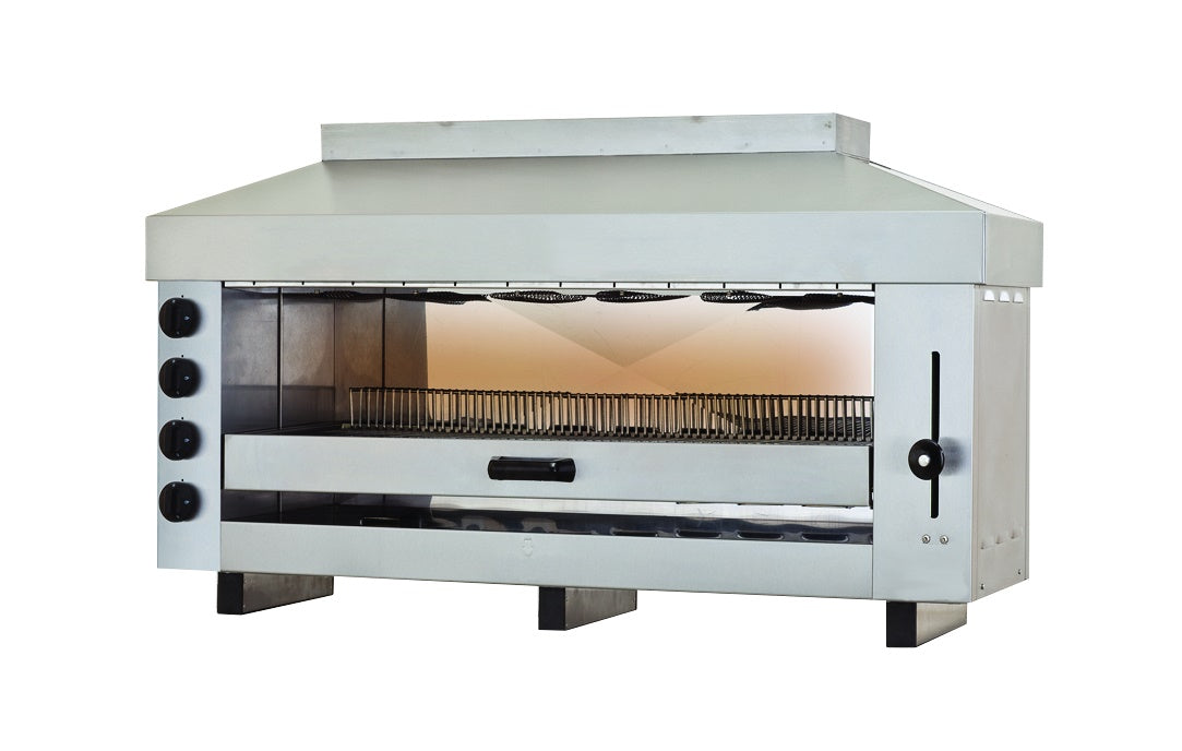 Salamander / Gas / 4 Heizzonen / 7,8 kW / Combisteel
