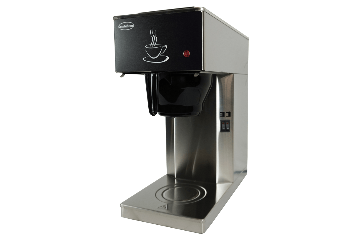 Filterkaffeemaschine / 2 Glaskannen / 1,8 L / Combisteel