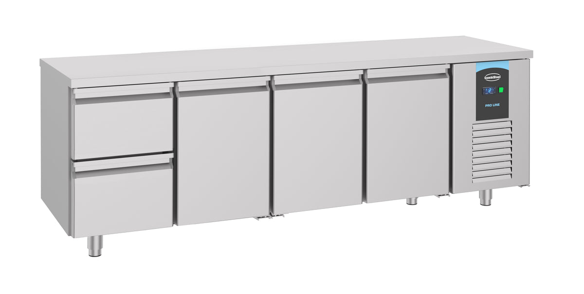 Kühltisch Energy Line / 3 Türen + 2 Schubladen / 632 L / Combisteel