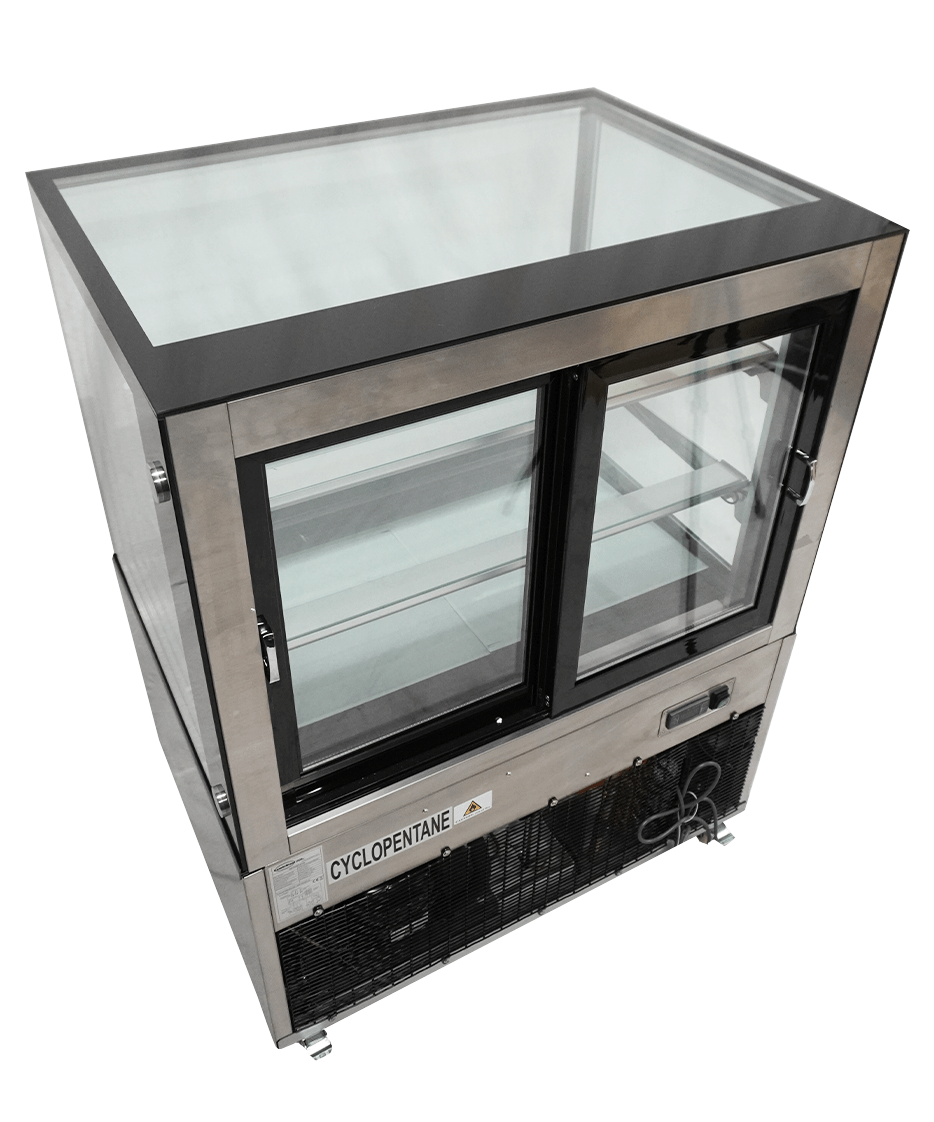 Kühlvitrine für Kuchen und Snacks 270 L