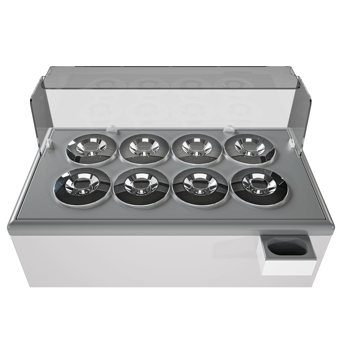 Speiseeisvitrine / Zanzibar / 8 × 7 L / Weiß / 1214 × 674 × 935 mm / Combisteel
