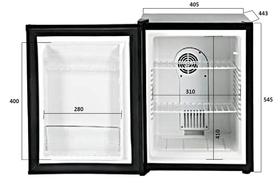 Minibarkühlschrank 40L