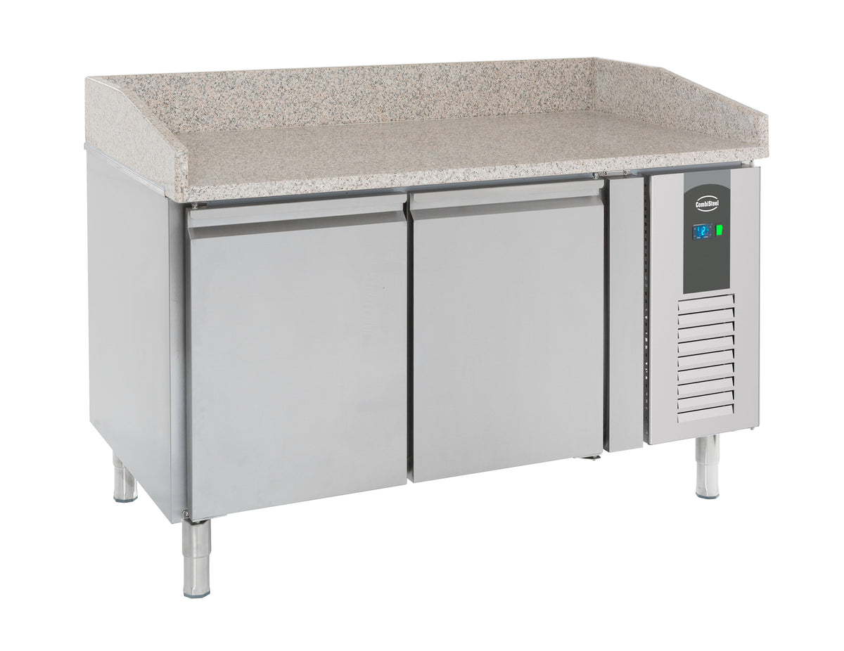 Pizzatisch / 2 Türen / 390 L / Combisteel