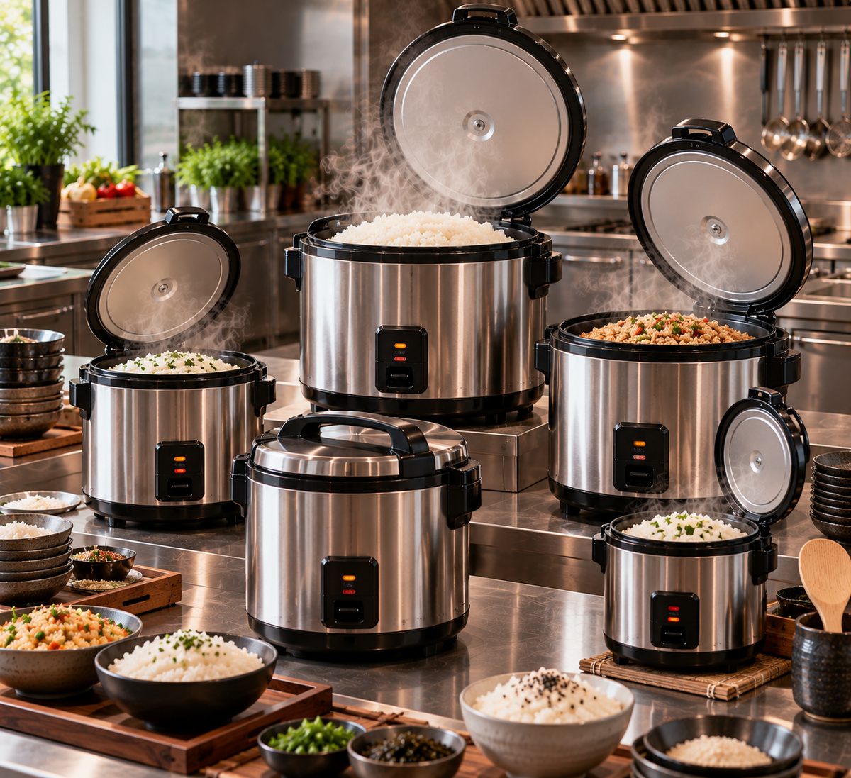 Reiskocher für Gastronomie, Buffet und Catering