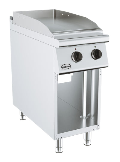 Elektrische Grillplatte BASE 900 / Glatt / 400 mm / 6 kW / 400 V / Freistehend / Combisteel