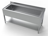 Spültisch mit großem Becken / 1800 × 700 mm / Combisteel