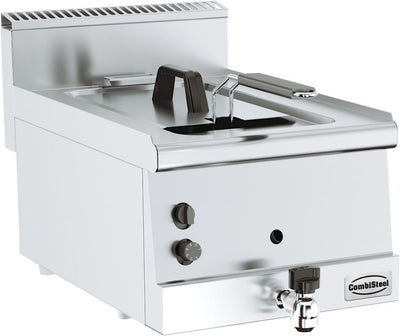 Gas-Tischfritteuse BASE 600 / 1 × 8 L / 6 kW / Combisteel