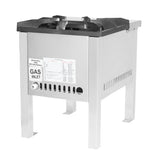 Gas-Hockerkocher / 12 kW / 1 Brenner / 400 mm / Combisteel – professioneller Hockerkocher für Gastronomie