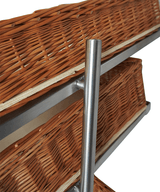 Brotkorb-Etagere 3-stufig schmales Modell – Detailansicht 11