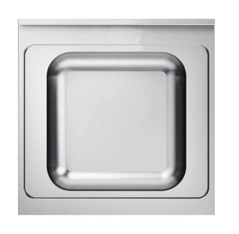 Spültischplatte / 1 Becken mittig / 700 × 700 × 40 mm / Combisteel