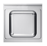 Spültischplatte / 1 Becken mittig / 700 × 700 × 40 mm / Combisteel
