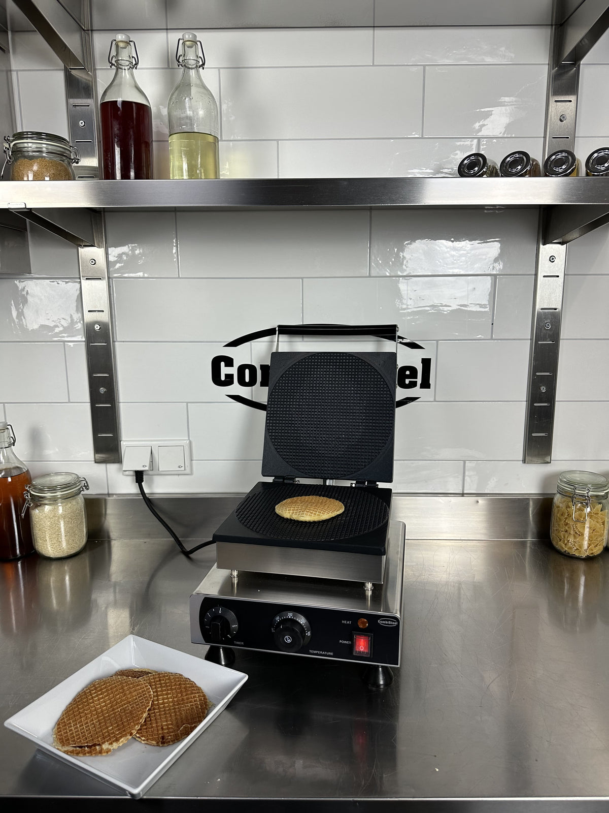 Stroopwafel-Waffeleisen rund – 7. Produktansicht