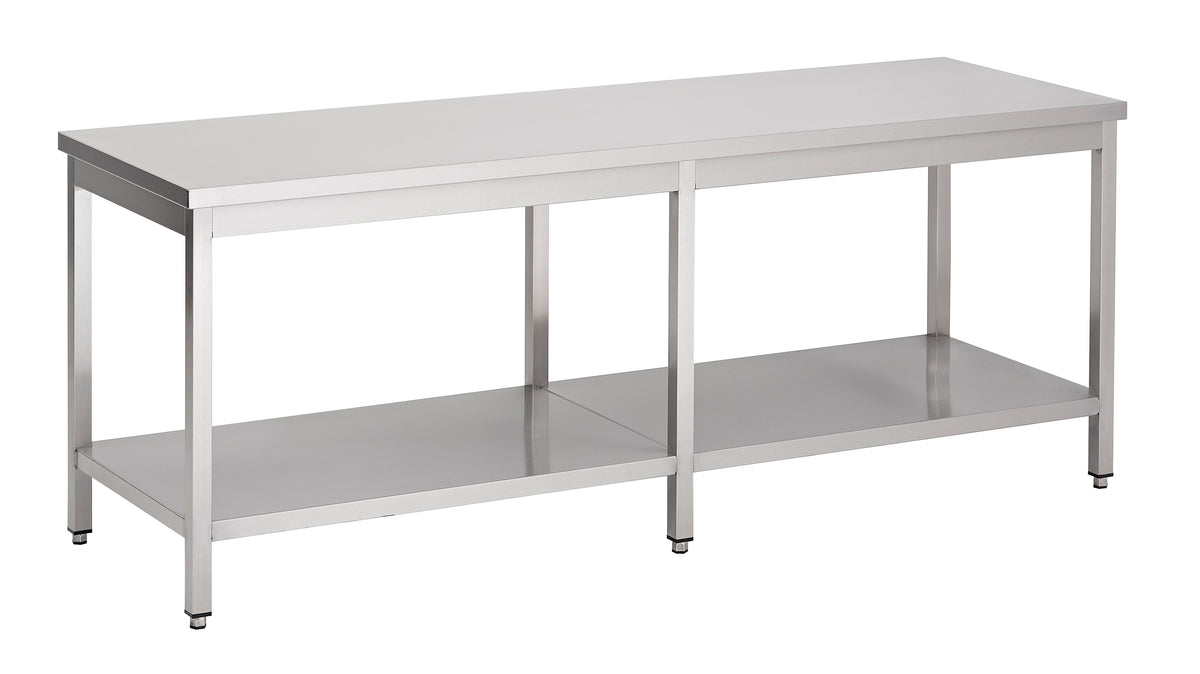 Arbeitstisch mit Grundboden 2700 × 600 mm von Combisteel