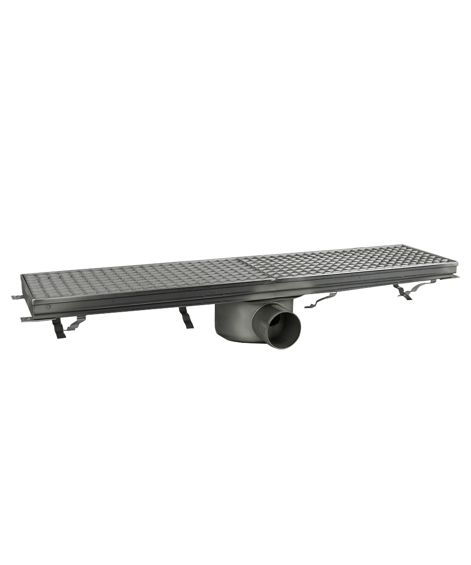 Bodenablauf / 891 × 200 × 140 mm / Combisteel