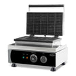 Combisteel Brüsseler Waffeleisen für 10 kleine Waffeln für Gastronomie