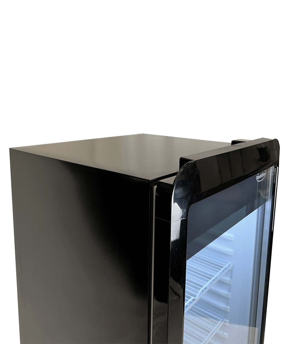 Getränkekühlschrank 1 Glastür Schwarz PIB-240R