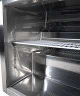 Umschaltbarer Edelstahl-Kühlschrank mit 1 Tür