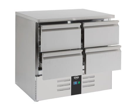 Kühltisch / 4 Schubladen / 257 L / Combisteel