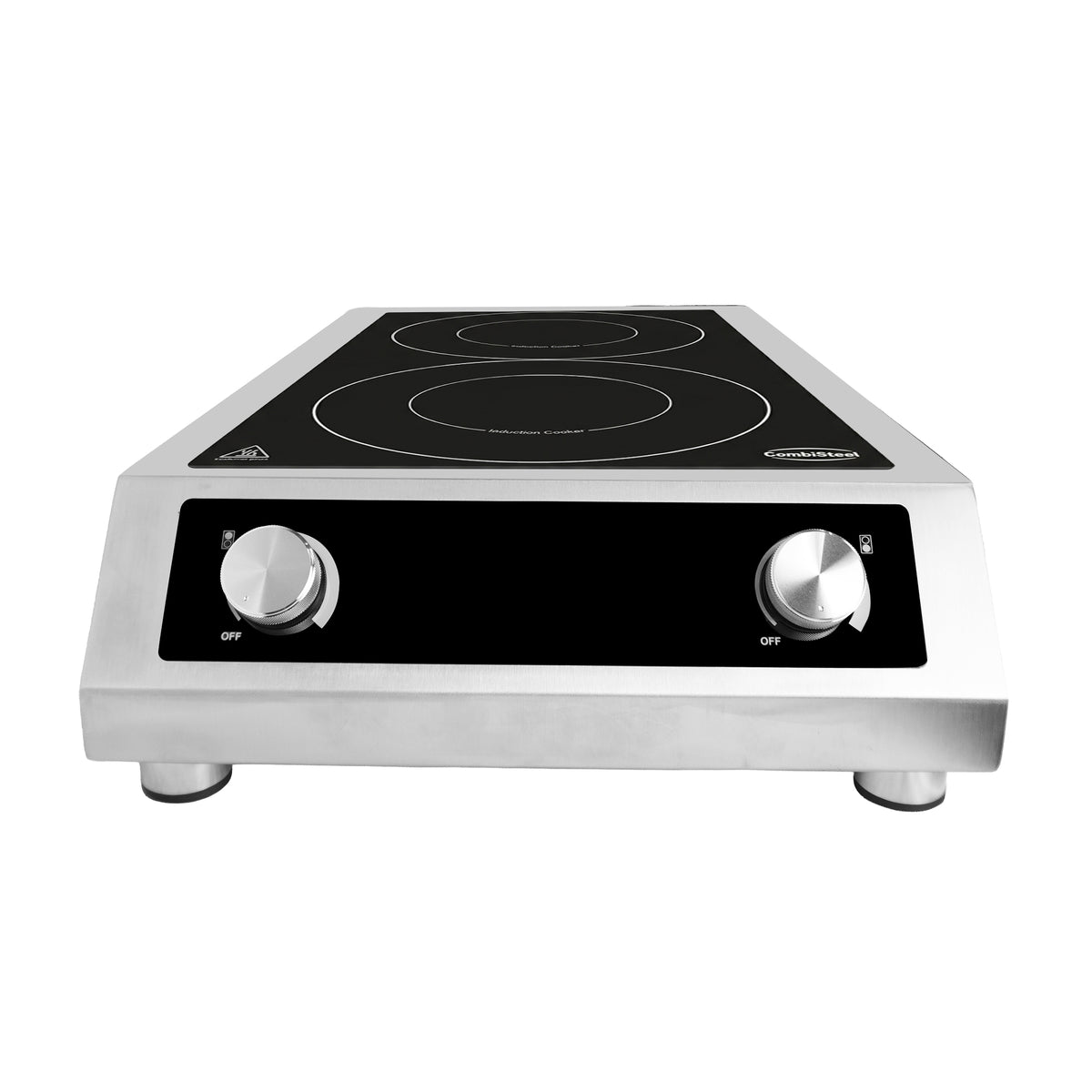 Tisch-Induktionsherd mit 2 Zonen und 7 kW von Combisteel – Produktansicht 2