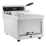 Elektrische Tischfritteuse 1 × 12 L / 6 kW / Combisteel