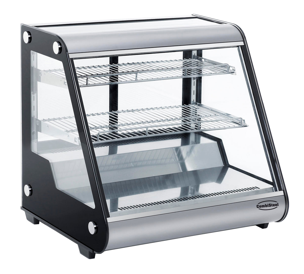 Kühlvitrine / 130 L / 0 bis 12 °C / gerade / Combisteel
