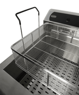 Elektrische Tischfritteuse 25 L mit Ablassventil / Combisteel