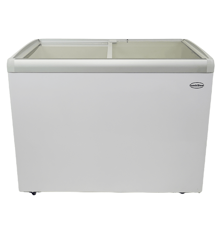 Eistruhe / 336 L / mit Glasschiebedeckel / Lotte / 0/10 | -18/-25 °C / 7086.0030 / Combisteel