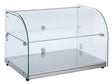 Neutralvitrine 45 L gebogen von Combisteel