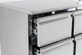 Kühltisch / 4 Schubladen / 257 L / Combisteel