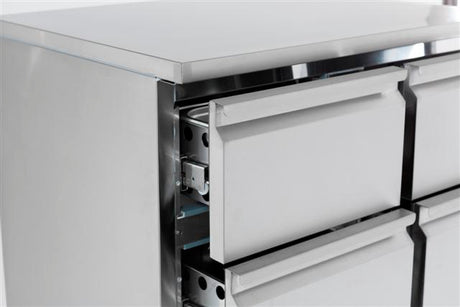 Kühltisch / 4 Schubladen / 257 L / Combisteel
