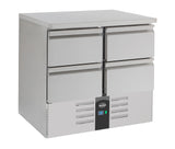 Kühltisch / 4 Schubladen / 257 L / Combisteel