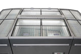 Supermarkt-Tiefkühltruhe 530 L mit Glas-Schiebedeckel / Combisteel