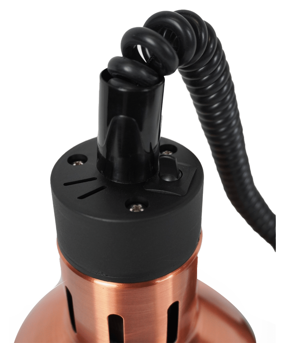 Hänge-Wärmelampe / CH-02 / Messing / Ø 275 mm / 0,25 kW / 230 V / Combisteel