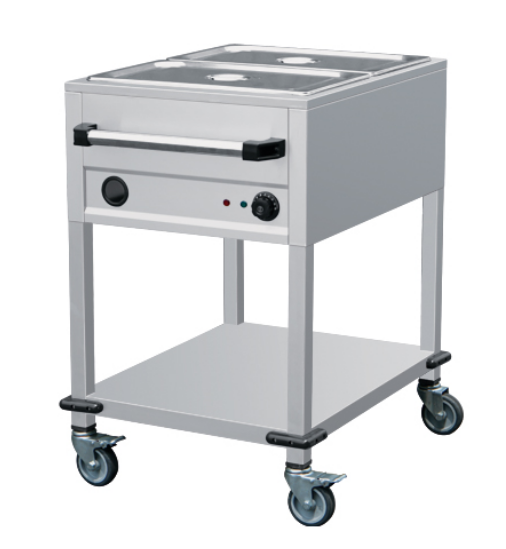 Bain-Marie Wagen 2 × 1/1 GN 1,5 kW von Combisteel