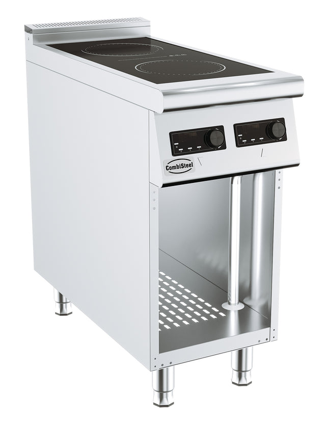 Combisteel Induktionsherd Base 900 mit 2 Kochfeldern und 10 kW