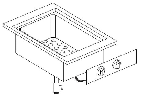 Bain-Marie Modul 2 kW 230 V von Combisteel