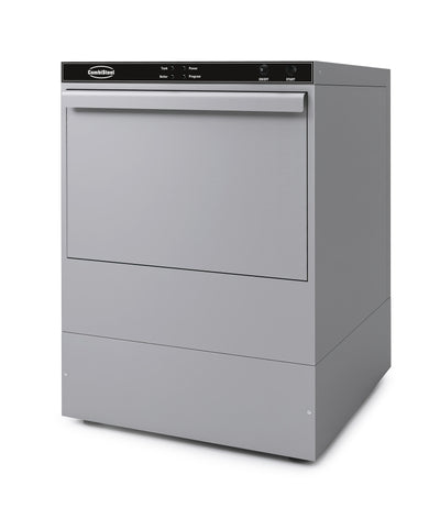 Gläserspülmaschine / Korb 400 × 400 mm / mit Abwasserpumpe / mit Spülmitteldosierer / 230 V / Combisteel