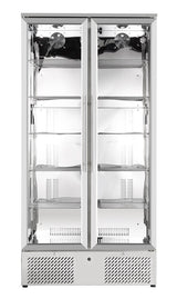 Barkühler / 2 Türen / 458 L / Edelstahl / 900 × 515 × 1820 mm / Combisteel