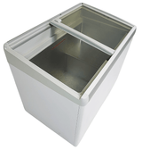 Eistruhe / 336 L / mit Glasschiebedeckel / Lotte / 0/10 | -18/-25 °C / 7086.0030 / Combisteel